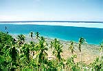Lagoon on the southern tip of Huahaine (John Beck).
